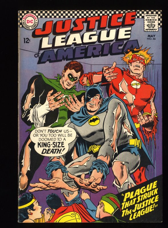 Justice League Of America #44 FN+ 6.5 Murphy Anderson Art!