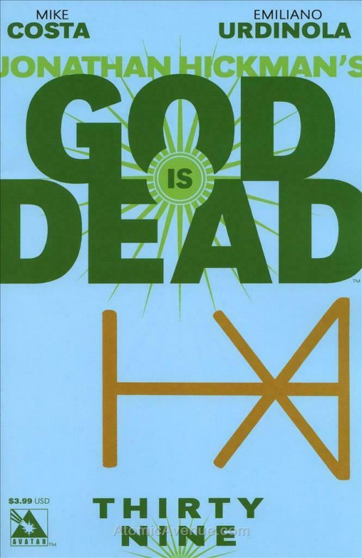 God Is Dead #39 VF/NM; Avatar | save on shipping - details inside 
