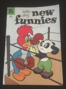 NEW FUNNIES #245 VG- Condition 