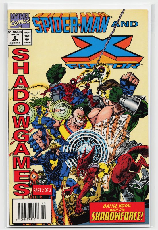Spider-Man and X-Factor: Shadowgames #2 (1994) X-Factor