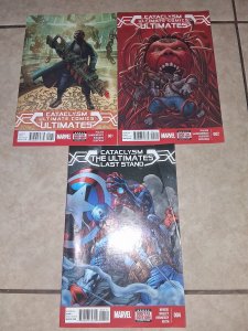 Cataclysm: The Ultimates' Last Stand #1,#2,#4 (2014) VF+