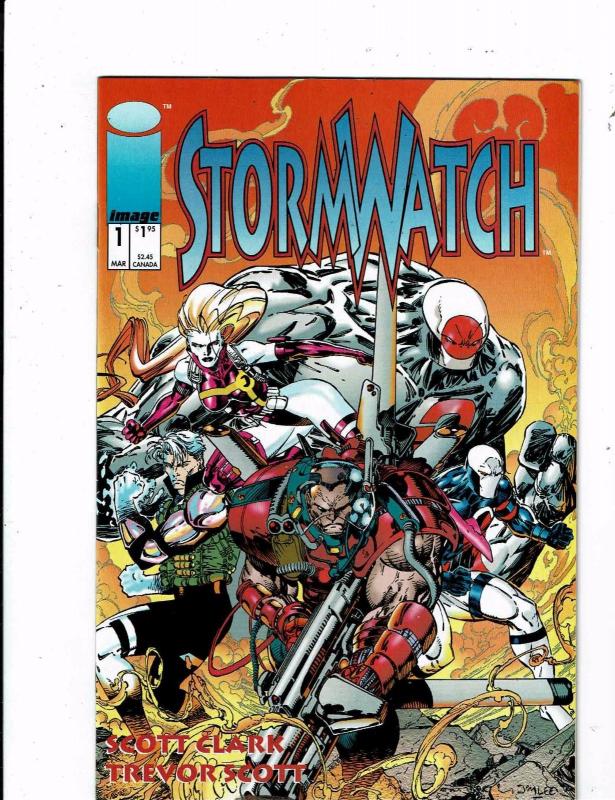 10 Indy Comics Stormwatch 0 1 (2) 2 3 Deathmate Prologue (2) Black Blue Yelo RC3