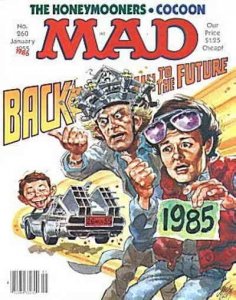 Mad #260 GD ; E.C | low grade comic Back to the Future January 1986 magazine