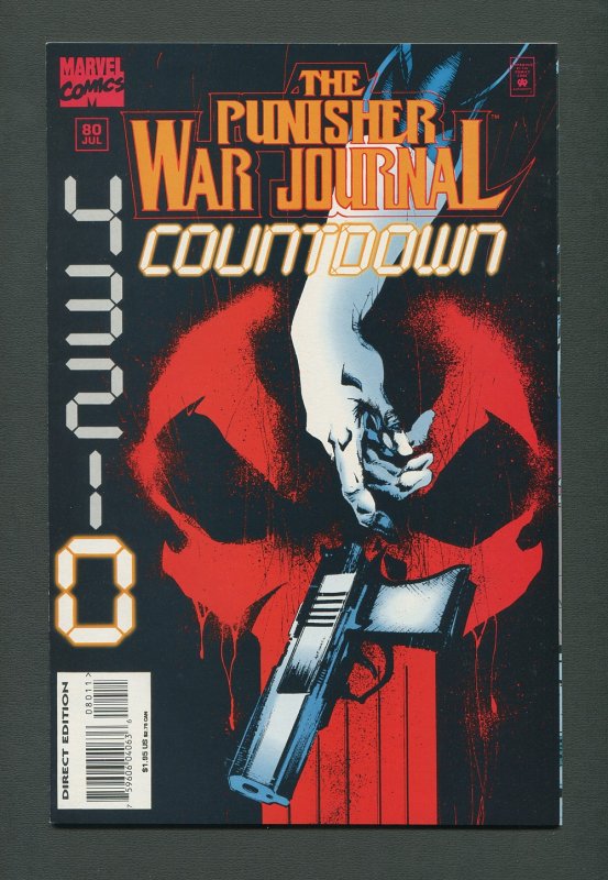 Punisher War Journal #80  / 9.6 NM+ /  July 1995