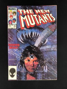 The New Mutants #18 (1984) VF/NM 1st Warlock, 1st Demon Bear