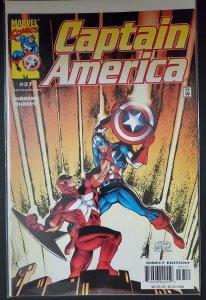Captain America #37 Newsstand Edition (2001)