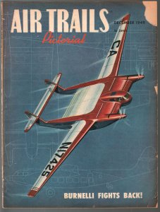 Air Trails Pictorial 12/1949-aviation news-pix-Brunelli plane-Flying Clown-FR