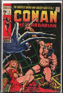 Conan the Barbarian #4 (1971) Conan
