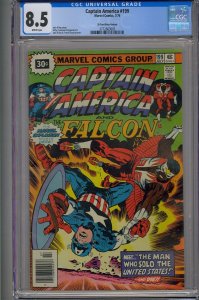 CAPTAIN AMERICA #199 CGC 8.5 HTF 30 CENT VARIANT WHITE PAGES