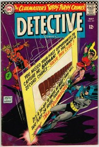 Detective Comics #351 (1937) - 5.5 FN- *The Cluemaster* 