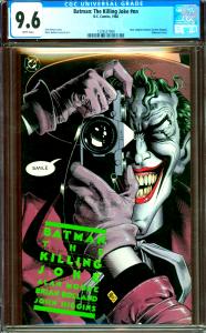 Batman: The Killing Joke #nn CGC Graded 9.6 Joker Cripples Batgirl, Embossed Cvr