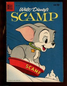 (1958) Walt Disney's Scamp #8 - Silver Age! THE GOOD TURN (7.0)