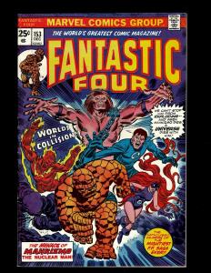 Lot of 8 Fantastic Four Marvel Comic Books #146 147 149 150 151 152 153 154 GK18