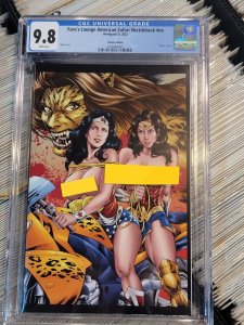 CGC 9.8 Faro's Lounge American Safari Sketchbook Comic Amazon Virgin Wonder