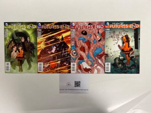 4 Futures End DC Comic Books # 33 34 35 36 Batman Superman Wonder Woman 91 JS44