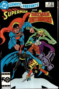 DC Comics Presents #83 Direct Edition (1985) Batman and the Outsiders