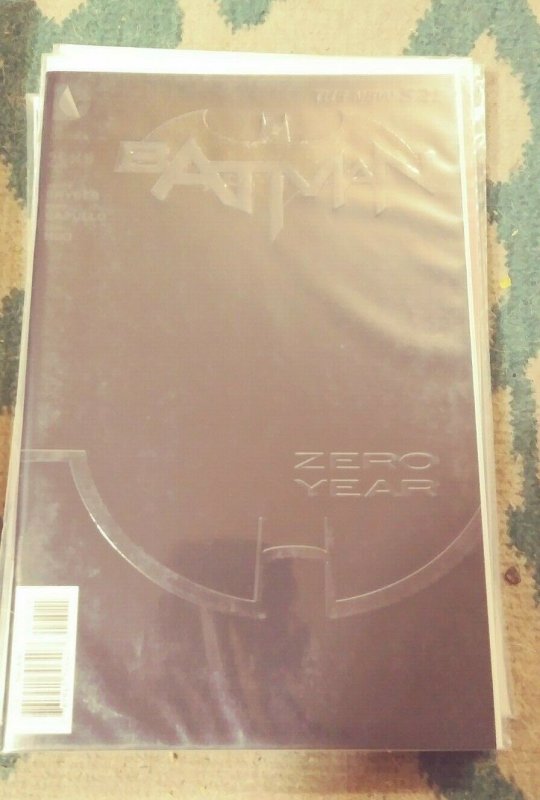 batman VOL 2 # 25  2013 dc new 52 SNYDER/ CAPULLO ZERO YEAR black cover variant 