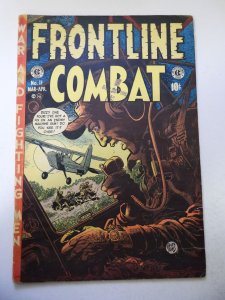 Frontline Combat #11 (1953) VG Condition 1/2 spine split, moisture stains