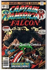 CAPTAIN AMERICA #204, VF-, Jack Kirby, Falcon, 1968, more CA in store