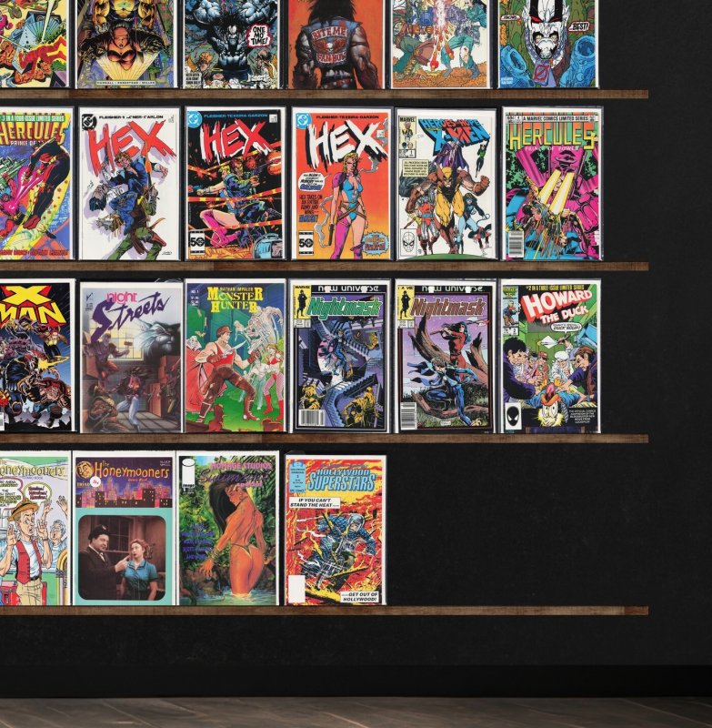 Huge Lot 150+ Comics with The Night Man, Night Force, Hercules & More!