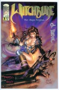 Witchblade Comic #1 (1995) NM 1st Print Image Signed Davi...