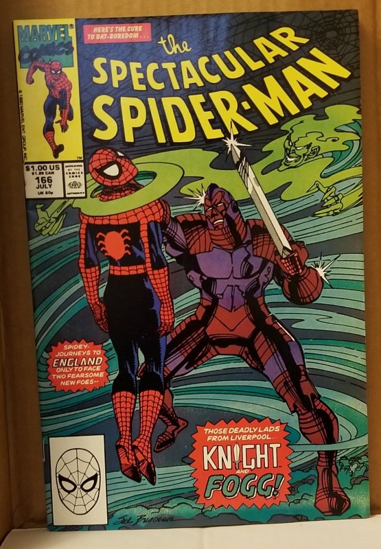 The Spectacular Spider-Man #166 (1990) | Comic Books - Copper Age, Marvel,  Spider-Man, Superhero / HipComic