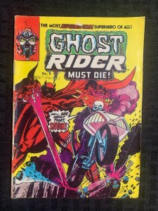 1981 GHOST RIDER Pocket/Digest #8 VG- 3.5 Frank Robbins / John Byrne