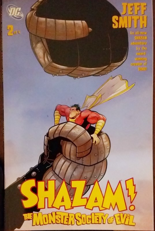 Shazam!: The Monster Society of Evil #1-3 (2007) complete mini-series