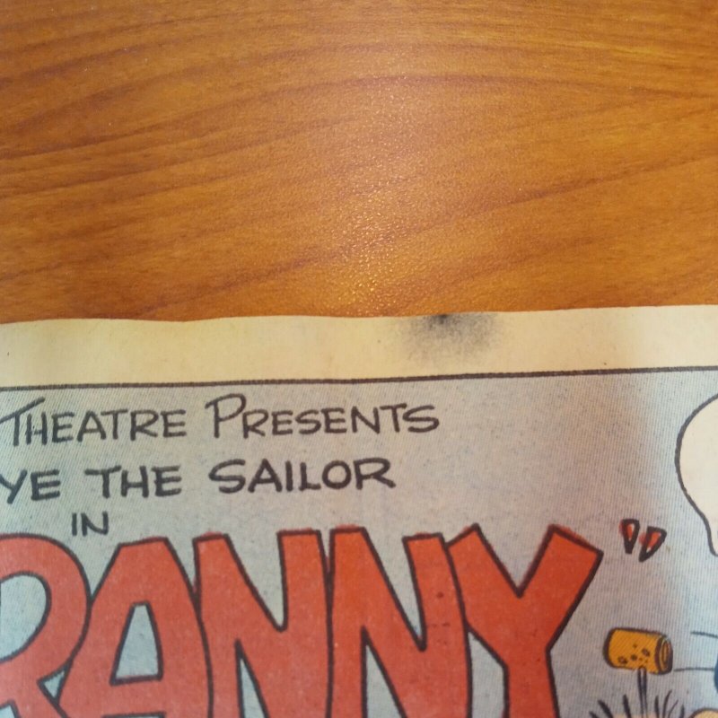 Popeye Comic book #61 September 1961 Dell comics silver age cartoon classic book