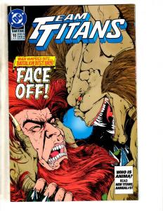 Lot Of 8 Team Titans DC Comic Books # 4 5 6 7 8 9 10 + Annual # 1 Flash CR19