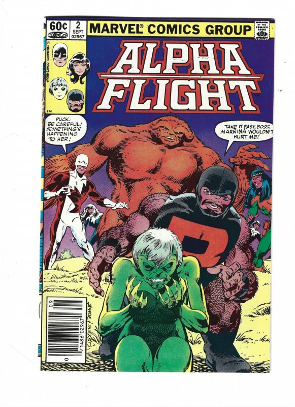 Alpha Flight #2 through 8 (1983) rb1