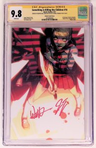 Something is Killing the Children #16 (2021) CGC SS 9.8 Infante Variant, signed!