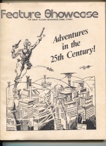 Feature Showcase #1 1974-1st issue-Reprints Buck Rogers Adventures in The 25...