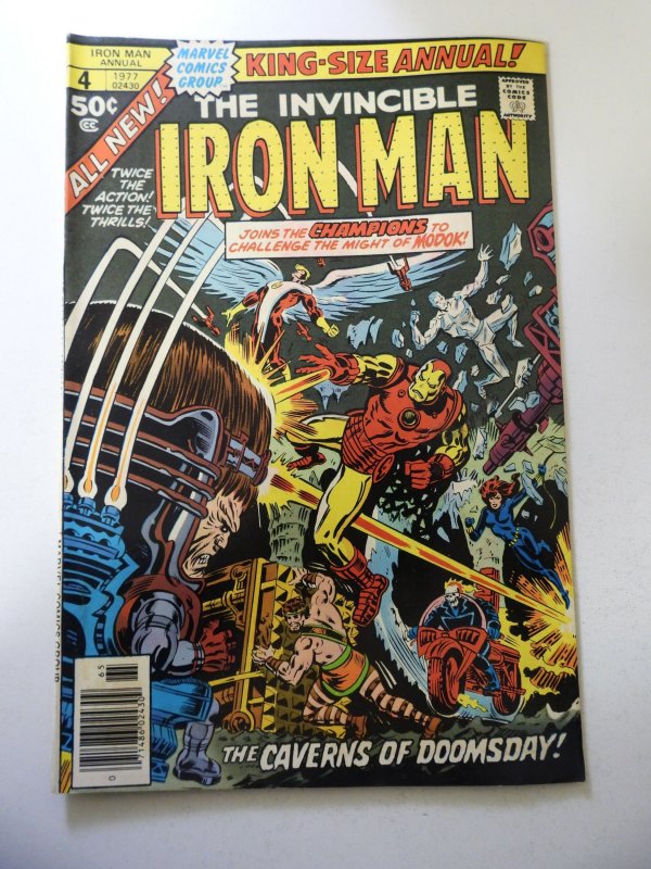 Iron Man Annual #4 (1977) FN Condition