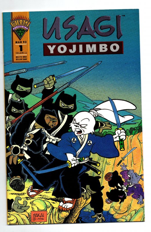 Usagi Yojimbo vol.2 #1 - Mirage Publishing - 1993 - NM