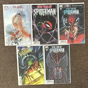 Spine-Tingling Spider-Man #0,1,2,3,4 Variant Marvel Comics Set