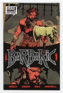 Barbaric #1 2nd Print Vault Comics Nathan Gooden Variant NM