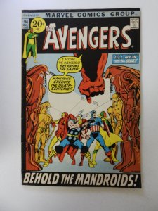 The Avengers #94 (1971) FN- condition