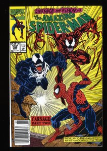 Amazing Spider-Man #362 NM+ 9.6 2nd Carnage!