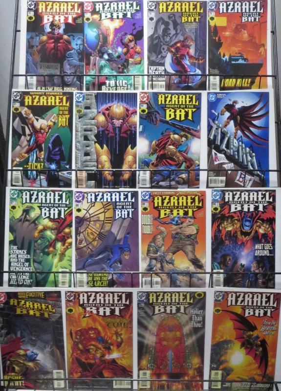 AZRAEL: AGENT OF THE BAT COLLECTION! 86 BOOKS, FINE OR BETTER! Batman!