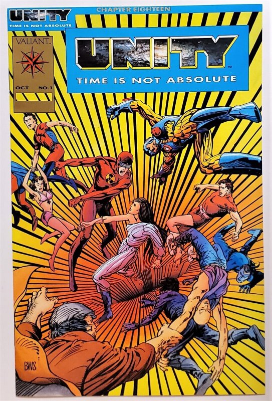 Unity #1 Gold Edition (Oct 1992, Acclaim / Valiant) VF/NM  