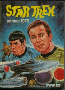 Star Trek Annual 1976-UK printing-comic strips-puzzles-TV series-VF