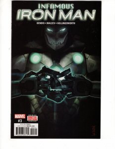 Infamous Iron Man #3 (2017) >>> $4.99 UNLIMITED SHIPPING!!! / ID#152