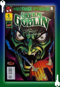 Green Goblin #1 (1995) Key Signed by Tom DeFalco w/COA MCU Spiderman