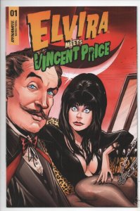 ELVIRA MEETS VINCENT PRICE #1 B, Mistress of the Dark, NM, Samu, Dynamite, 2021