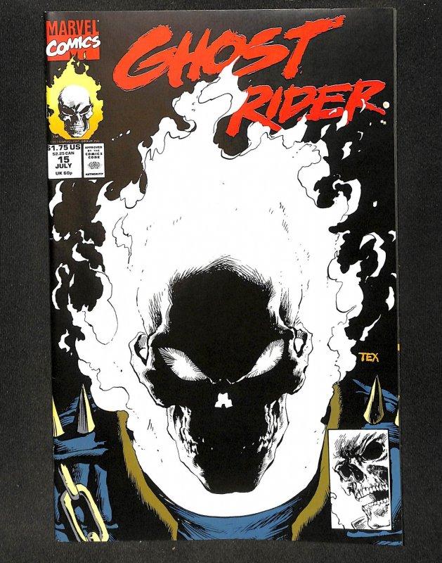 Ghost Rider (1990) #15 Glow in the Dark Cover!