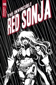 Invincible Red Sonja, The #8P VF/NM ; Dynamite | FOC variant