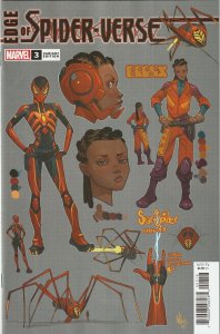 Edge Of Spider-Verse # 3 Pete Woods Design 1:10 Variant NM Marvel 2024 [W6]
