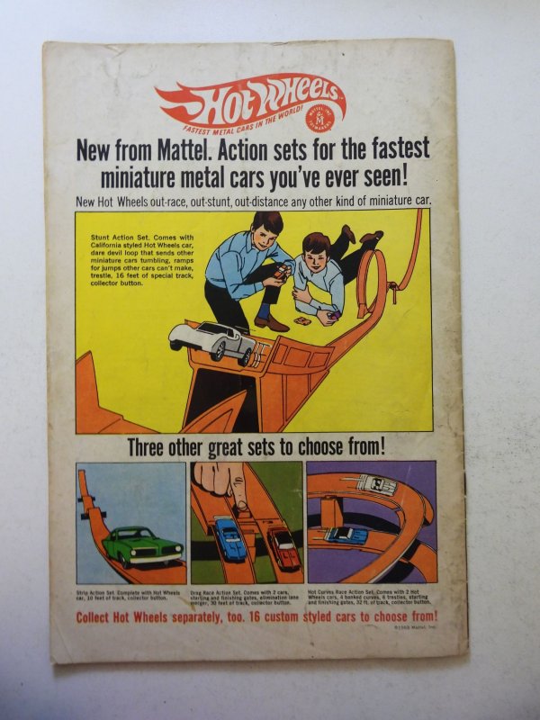 Beware the Creeper #3 (1968) VG- Condition cf detached at 1 staple