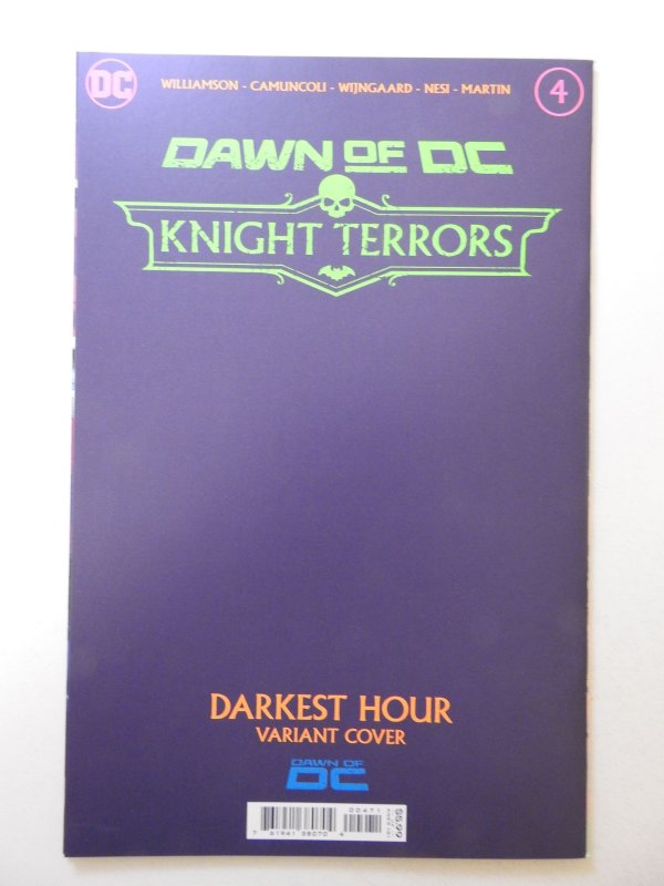 Knight Terrors #4 Neon Ink Cover (2023) NM Condition!